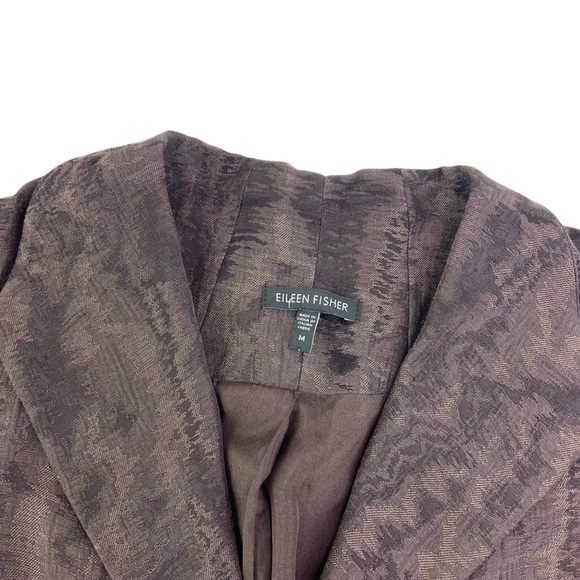 Eileen Fisher Brown Blazer - Picture 2 of 4